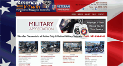 Desktop Screenshot of americanvtwintemecula.com